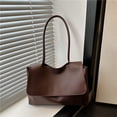 thumbnail image 1 of Large Capacity Shoulder Bag For Women Stylish Minimalist Tote Handbag Design Purse Spacious Work Bag, 1 of 4