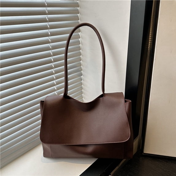 Large Capacity Shoulder Bag For Women Stylish Minimalist Tote Handbag Design Purse Spacious Work Bag