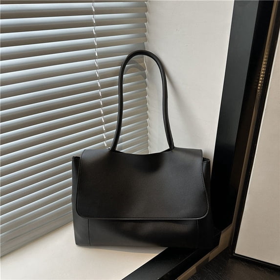 Large Capacity Shoulder Bag For Women Stylish Minimalist Tote Handbag Design Purse Spacious Work Bag