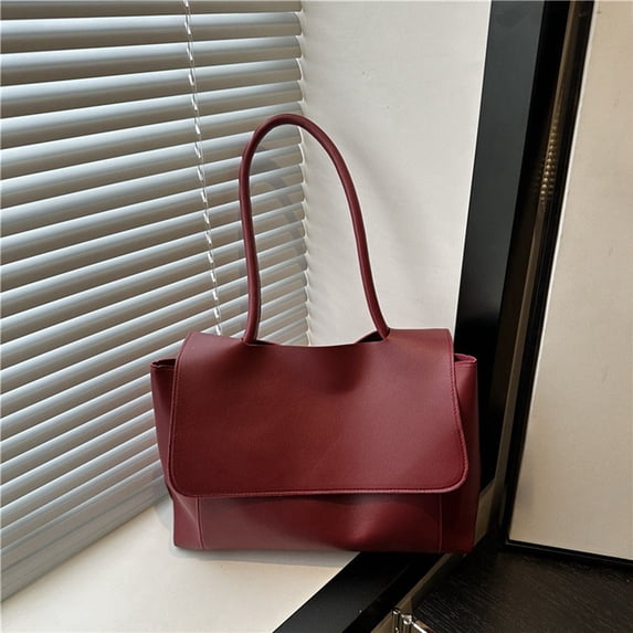 Large Capacity Shoulder Bag For Women Stylish Minimalist Tote Handbag Design Purse Spacious Work Bag