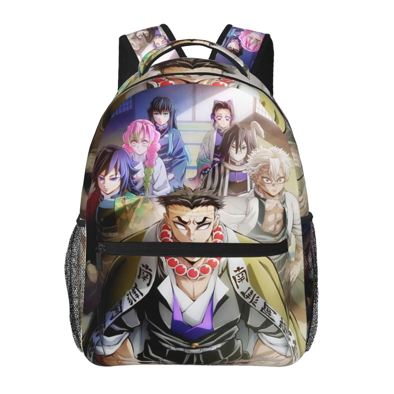 Brazil Mardi Gras Carnival Backpack - Kids & Women Bookbag, Waterproof Polyester, Multiple Pockets - View #8
