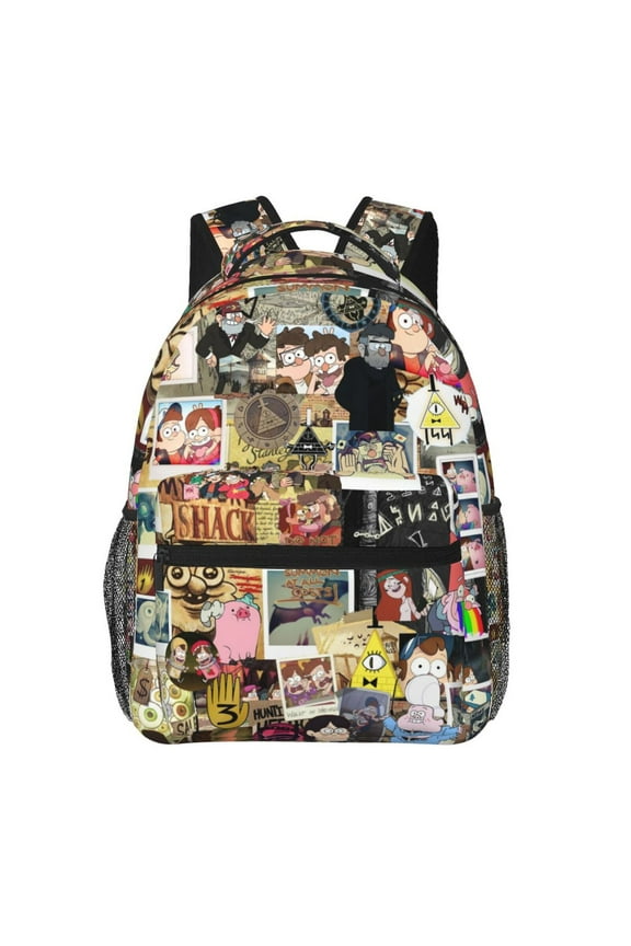 Large Capacity Shoulder Bags Gravity Falls Backpack Bookbag Computer Bag Daypacks Travel