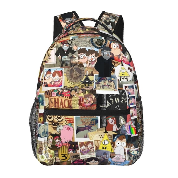 Large Capacity Shoulder Bags Gravity Falls Backpack Bookbag Computer Bag Daypacks Travel