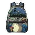 thumbnail image 1 of Large Capacity Shoulder Bags My Neighbor Totoro Backpack Bookbag Computer Bag Daypacks Travel, 1 of 5