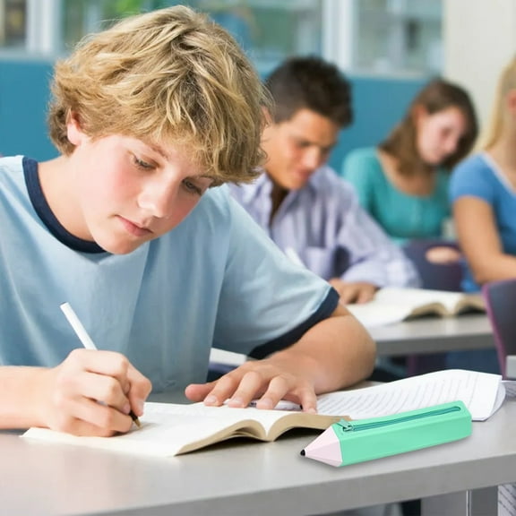 Large Capacity Silicone Pencil Case with Waterproof Zipper, Transparent Stationery Pouch – Multi-Use Pen Bag for Students Artists Holds Pens Cosmetics Phone