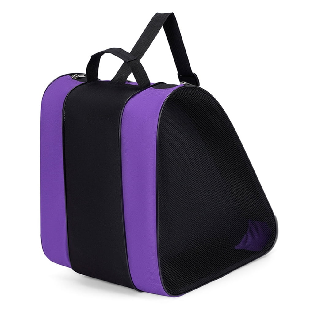 Adjustable Shoulder Strap Ice Shoes Bags Portable Roller Skate Bag Breathable Kids Inline Skate Bag Easy to Use