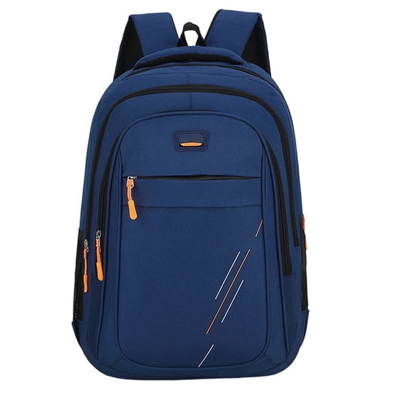 Large Capacity Solid Color Backpack for Students, Fashion Waterproof School Bag with Padded Straps, Durable Lightweight Bookbag for Daily Campus Commute, Perfect Back to School Gift