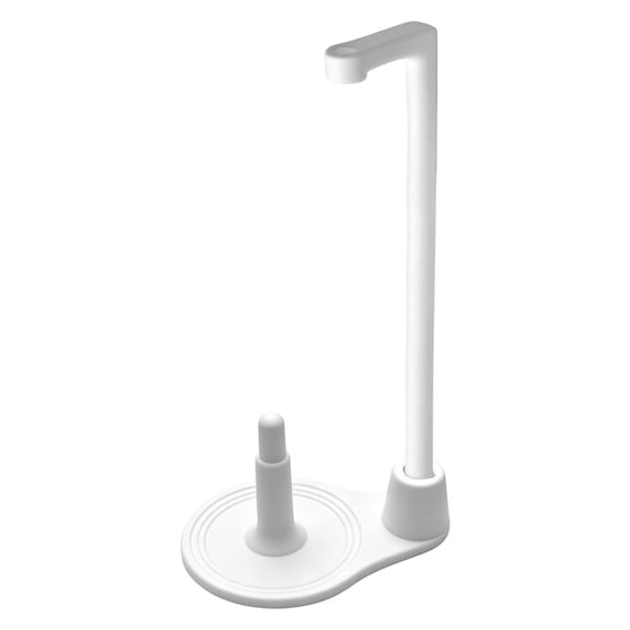 Heavy Duty Sewing Machine Thread Holder Stand Large Capacity Spool Bracket with Anti-Tangle Guide for Serger and Sewing(White)