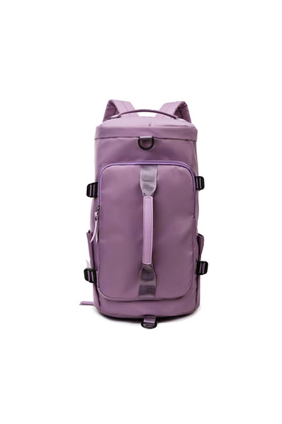 Large Capacity Sports Backpack with Wet Dry Separation & Shoe Compartment | 45x26x24cm Oxford Cloth Travel Bag for Swimming Fitness & Leisure