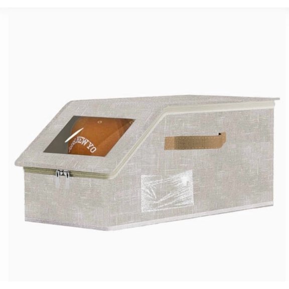 Large Capacity Stackable Baseball Cap Storage Box - Perfect Organizer for Hats and Headwear