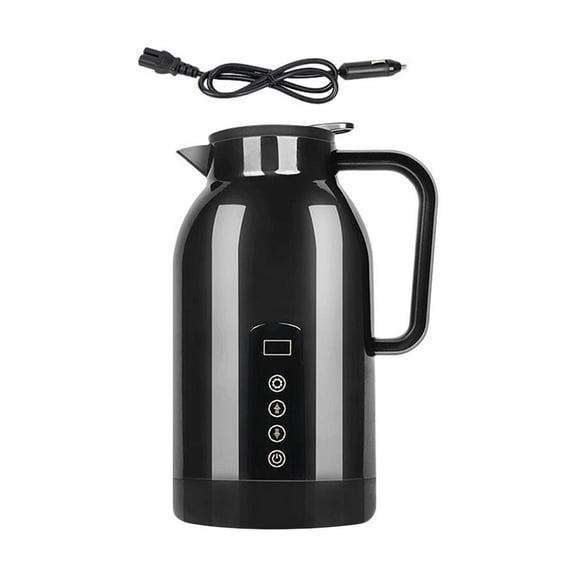 Large Capacity Stainless Steel Car Travel Kettle For Auto 12V/24V For Tea Coffee