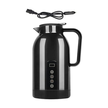 Large Capacity Stainless Steel Car Travel Kettle For Auto 12V/24V For Tea Coffee