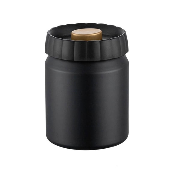 Large Capacity Stainless Steel Coffee Canister Vacuum Sealed Jar Kitchen Storage Jar For Coffee Teas Dry Food