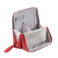 thumbnail image 1 of Large Capacity Standing Makeup Bag - Multi-Purpose Waterproof Toiletry Organizer with Compartments, Portable Travel Cosmetic Case, 1 of 7