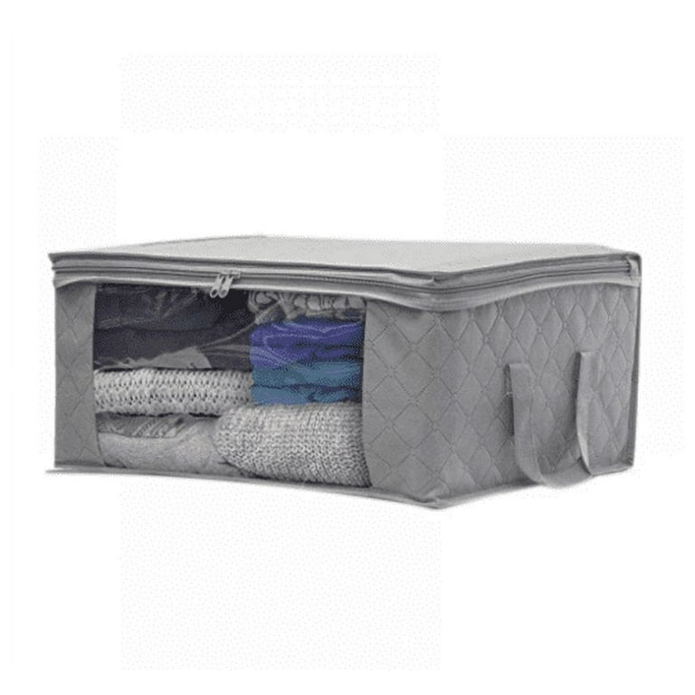 Large Capacity Clothes Storage Bag: Foldable, Clear Window