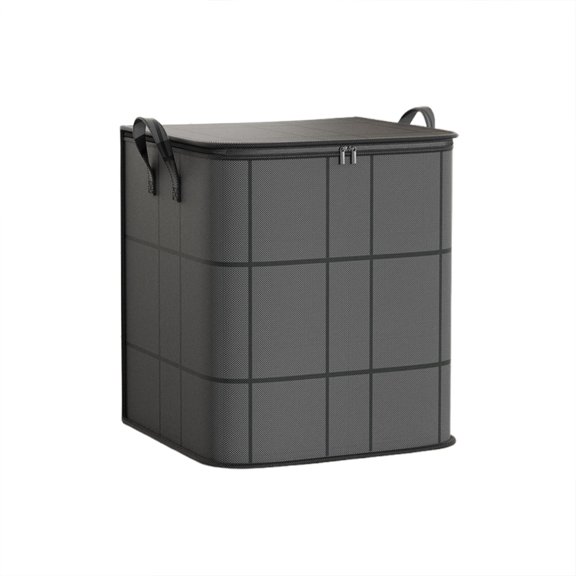 Large Capacity Storage Bag with Secure Zipper for Organizing Home Textiles and Seasonal Items