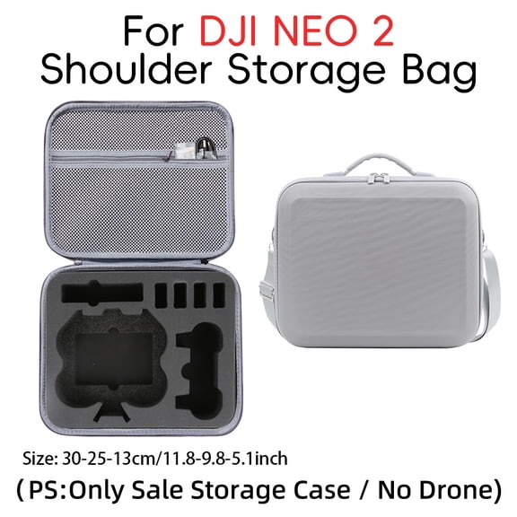 Large Capacity Storage Bag with Shoulder Strap Included Protects Accessories RC N3 Storage Bag For DJI Neo 2
