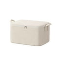 thumbnail image 1 of Large Capacity Storage Bags with Zipper Closure, Dustproof Non-Woven Fabric, Reinforced Cotton Linen Handles, Foldable for Easy Storage of Clothing, Bedding, and Seasonal Items, 1 of 9