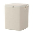thumbnail image 1 of Large Capacity Storage Bags with Zipper Closure, Dustproof Non-Woven Fabric, Reinforced Cotton Linen Handles, Foldable for Easy Storage of Clothing, Bedding, and Seasonal Items, 1 of 9