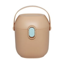 Large Capacity Storage Containers for Milk Powder Formula - Portable Dispenser with Spoon for Easy Travel and Storage