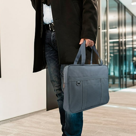 Large Capacity Storage File Folder Portable Oxford Cloth File Organizer Business Meeting Handbag Multicolor Storage Bags for Adults Students Offices Businesses Colleges