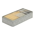 thumbnail image 1 of Large Capacity Storage Organizer, Foldable Wardrobe Box with Transparent Top, Under Bed Storage for Clothing and Home Organization, 1 of 6
