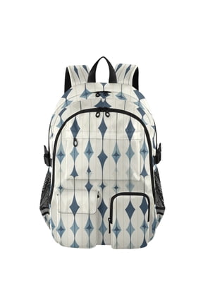 Large Capacity Student Backpack, 14 Inch Laptop Backpack, Wear-Resistant Polyester Travel Backpack with Reflective Strips for Commuting Outdoor Super Cute Cube
