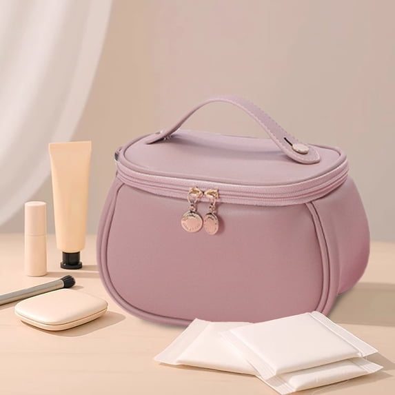 Large Capacity Style Cosmetic Organizer Portable Travel Toiletry Storage Bag For Women