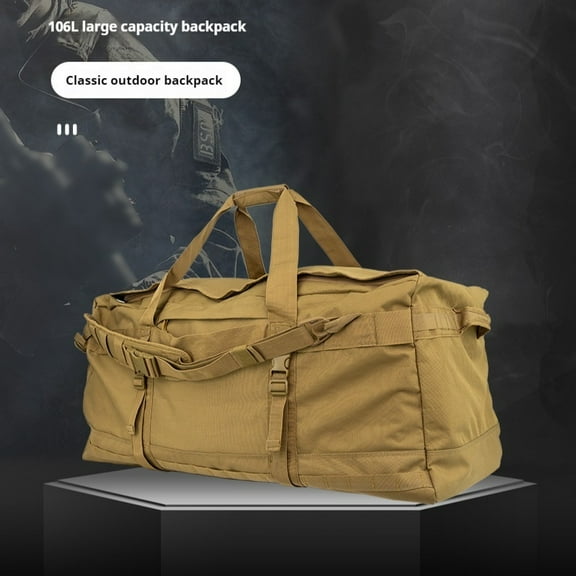 Large Capacity Tactical Camouflage Double-shoulder Backpack,106L