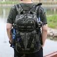 thumbnail image 1 of Large Capacity Tactical Multifunctional Backpack,Grey camouflage, 1 of 2