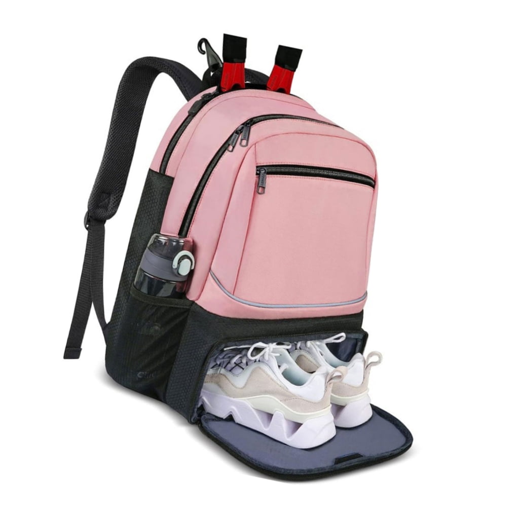 Large Capacity Tennis Racket Backpack with Separate Shoe Pouches Outdoor Sports Tennis Racket Bag