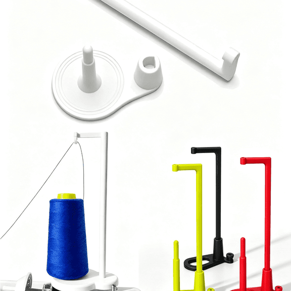 Large Capacity Thread Spool Stand, Universal Thread Stand Spool Holder for Sewing Machine and Embroidery, Spool Bracket with Thread Guide for Home Sewing