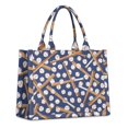 thumbnail image 1 of Large Capacity Tote Bag,Baseball Bats and Balls Pattern Handbag Fashion Luxury Tote Bag,15.7"x13"x 5.1" Inches,Laptop Compatible, 1 of 6