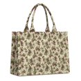thumbnail image 1 of Large Capacity Tote Bag,Beige Christmas Pine Cone Pattern Handbag Fashion Luxury Tote Bag,15.7"x13"x 5.1" Inches,Laptop Compatible, 1 of 6
