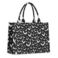 thumbnail image 1 of Large Capacity Tote Bag,Black Halloween Bat Silhouettes Handbag Fashion Luxury Tote Bag,15.7"x13"x 5.1" Inches,Laptop Compatible, 1 of 6