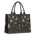 thumbnail image 1 of Large Capacity Tote Bag,Colorful Mushroom Sketch Light Pattern Handbag Fashion Luxury Tote Bag,15.7"x13"x 5.1" Inches,Laptop Compatible, 1 of 6