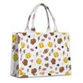 thumbnail image 1 of Large Capacity Tote Bag,Colorful Softball and Fashion Icons Pattern Handbag Fashion Luxury Tote Bag,15.7"x13"x 5.1" Inches,Laptop Compatible, 1 of 6