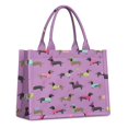 thumbnail image 1 of Large Capacity Tote Bag,Cute Cartoon Dachshund Handbag Fashion Luxury Tote Bag,15.7"x13"x 5.1" Inches,Laptop Compatible, 1 of 6