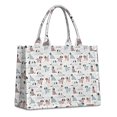 thumbnail image 1 of Large Capacity Tote Bag,Cute Dogs Pattern Handbag Fashion Luxury Tote Bag,15.7"x13"x 5.1" Inches,Laptop Compatible, 1 of 6