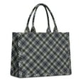 thumbnail image 1 of Large Capacity Tote Bag,Gray Black Checkered Pattern Handbag Fashion Luxury Tote Bag,15.7"x13"x 5.1" Inches,Laptop Compatible, 1 of 6