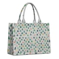 thumbnail image 1 of Large Capacity Tote Bag,Gray Christmas Tree Pattern Handbag Fashion Luxury Tote Bag,15.7"x13"x 5.1" Inches,Laptop Compatible, 1 of 6