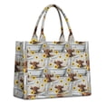 thumbnail image 1 of Large Capacity Tote Bag,Gray Highland Cow Bathtub Sunflower Pattern Handbag Fashion Luxury Tote Bag,15.7"x13"x 5.1" Inches,Laptop Compatible, 1 of 6