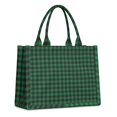 thumbnail image 1 of Large Capacity Tote Bag,Green Black Checkerboard Checkered Pattern Handbag Fashion Luxury Tote Bag,15.7"x13"x 5.1" Inches,Laptop Compatible, 1 of 6