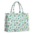 thumbnail image 1 of Large Capacity Tote Bag,Green Christmas Tree Pattern Handbag Fashion Luxury Tote Bag,15.7"x13"x 5.1" Inches,Laptop Compatible, 1 of 6