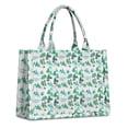 thumbnail image 1 of Large Capacity Tote Bag,Green Christmas Tree and Text Pattern Handbag Fashion Luxury Tote Bag,15.7"x13"x 5.1" Inches,Laptop Compatible, 1 of 6