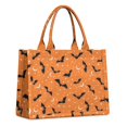 thumbnail image 1 of Large Capacity Tote Bag,Halloween Bats with Moons and Stars Handbag Fashion Luxury Tote Bag,15.7"x13"x 5.1" Inches,Laptop Compatible, 1 of 4
