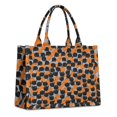 thumbnail image 1 of Large Capacity Tote Bag,Halloween Black Cat Pumpkin Pattern Handbag Fashion Luxury Tote Bag,15.7"x13"x 5.1" Inches,Laptop Compatible, 1 of 6