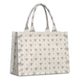 thumbnail image 1 of Large Capacity Tote Bag,Highland Cow Cactus Triangle Pattern Handbag Fashion Luxury Tote Bag,15.7"x13"x 5.1" Inches,Laptop Compatible, 1 of 6