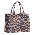 thumbnail image 1 of Large Capacity Tote Bag,Leopard Print Pattern Handbag Fashion Luxury Tote Bag,15.7"x13"x 5.1" Inches,Laptop Compatible, 1 of 6