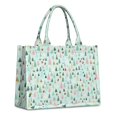 thumbnail image 1 of Large Capacity Tote Bag,Light Blue Christmas Tree Pattern Handbag Fashion Luxury Tote Bag,15.7"x13"x 5.1" Inches,Laptop Compatible, 1 of 6